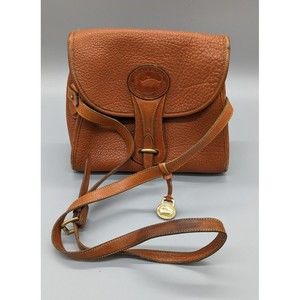 Vintage Dooney &  Bourke Vintage Rare Rust Essex Crossbody Bag